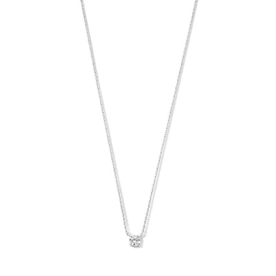 Cléa Moissanite Stone Necklace | Gold