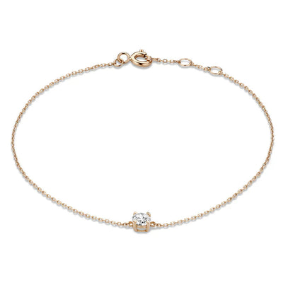 Cléa Stone Bracelet | White Gold