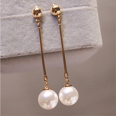 Exclusive Handcrafted Pearl Drop Earrings
