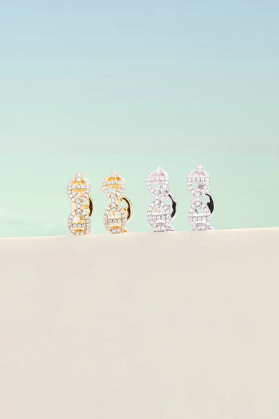 Isla Marina Earring | White Gold