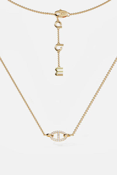 Isla Marina Necklace | Gold