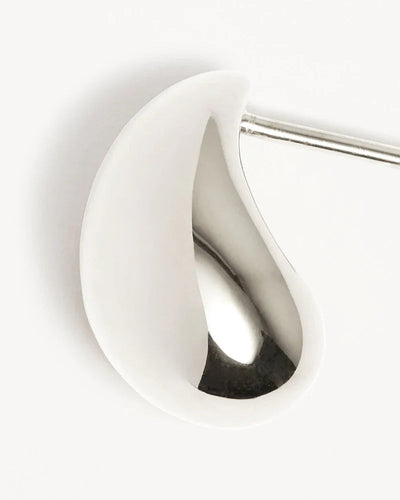 Mato Drop Earrings | White Gold