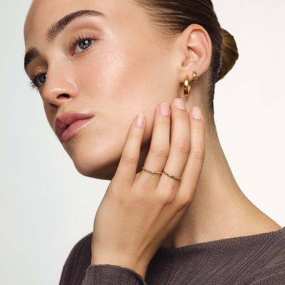 Slim Dome Ring | Gold