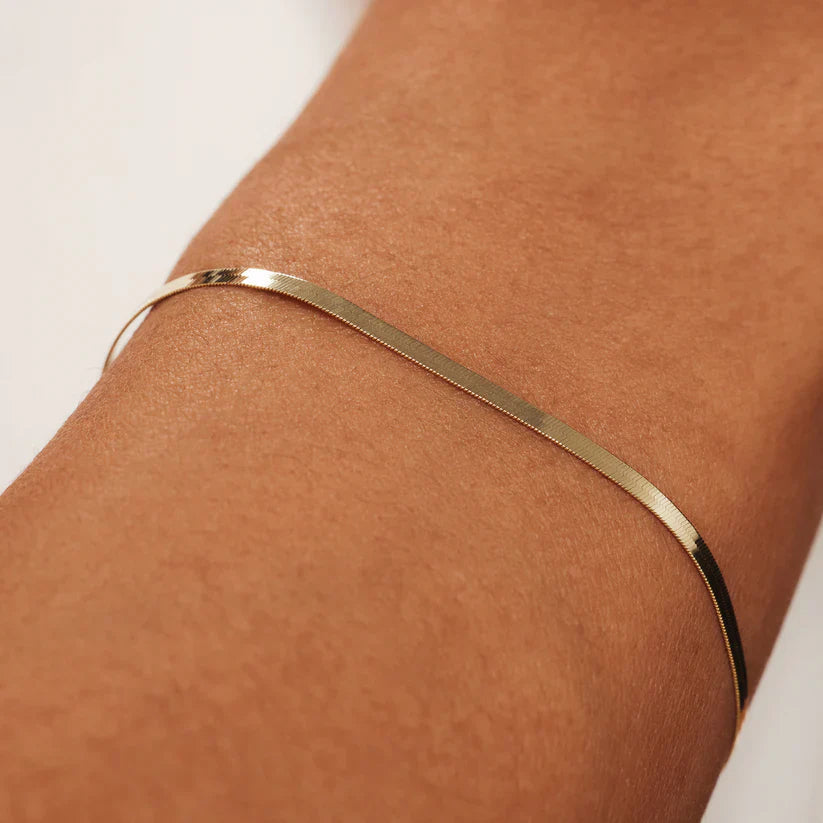 Soleil Serpent Bracelet | Gold