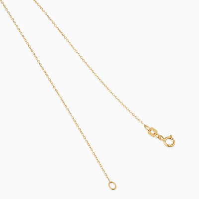 Zodiac sign necklace | Gold